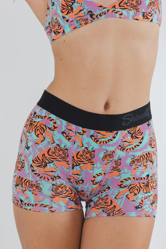 The Go Get 'Em | Abstract Tigers Women’s Boxers