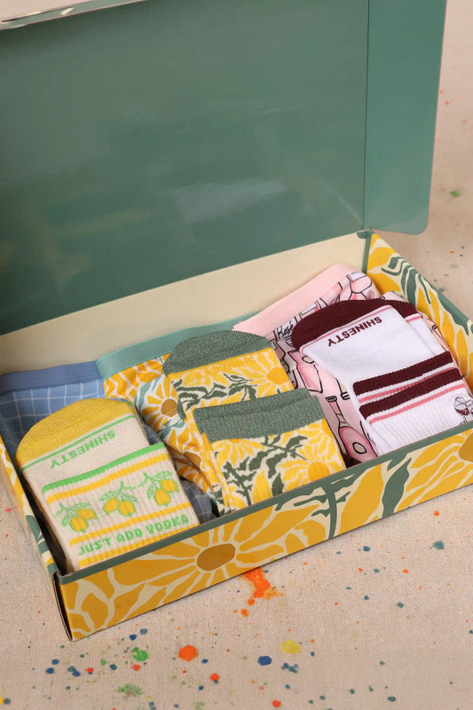 Build A Mother's Day Gift Box | Underwear & Socks Gift Box