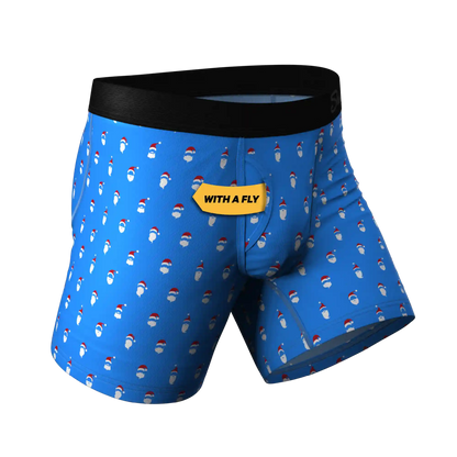 The 50 Shades Of Santa | Holiday Ball Hammock® Pouch Underwear With Fly