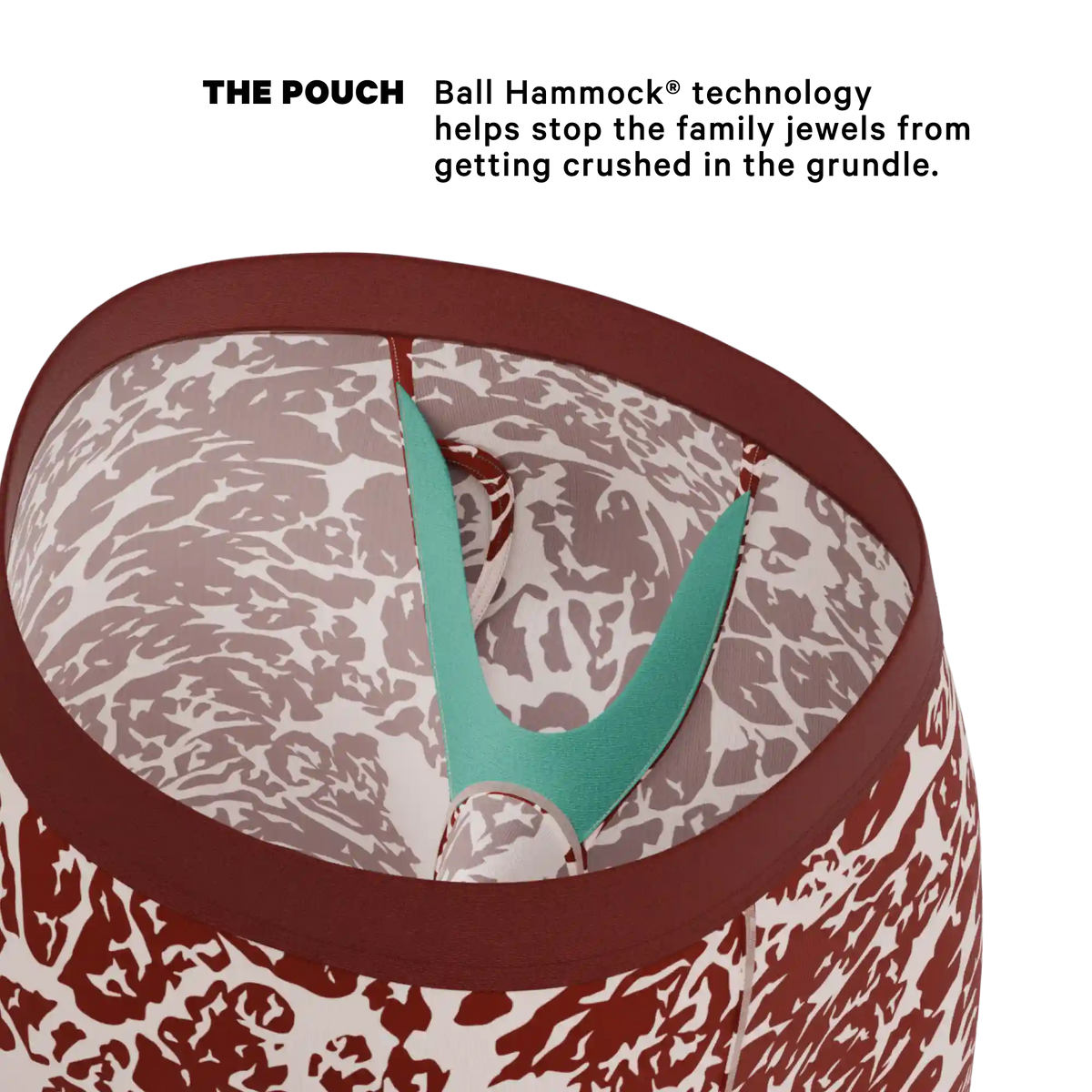 The Tomahawk | Marbled Meat Ball Hammock® Boxer - Long Leg