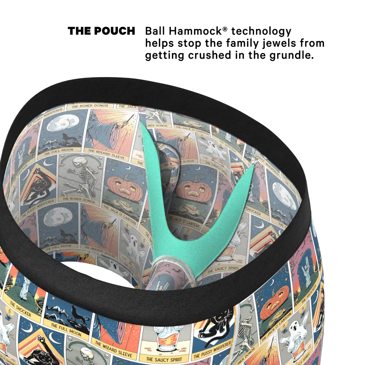 The Taboo | Tarot Cards Ball Hammock® Pouch Underwear With Fly