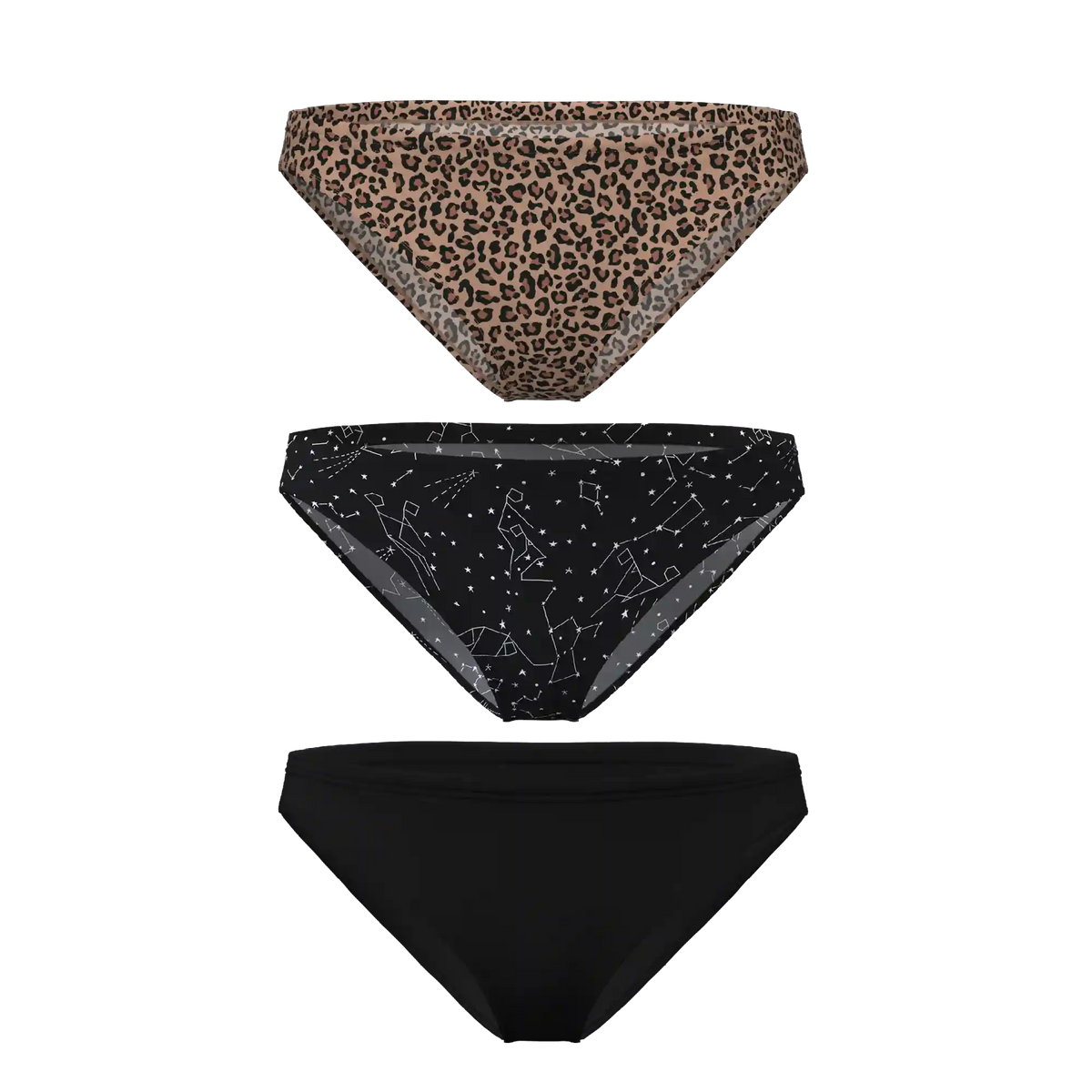 The One Of Each | Bikini Underwear 3 Pack