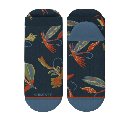 The Dry Fly | Fly Fishing Heel Hammock™ Ankle Socks