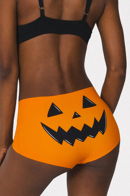 The Good Gourd | Jack O Lantern Women’s Seamless Boyshort