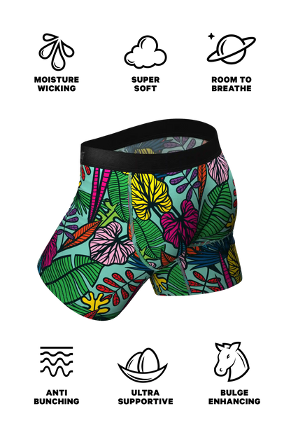 The Sex On The Beach | Tropical Ball Hammock® Pouch Underwear With Fly