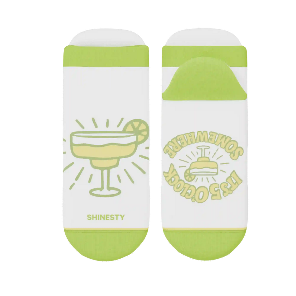 The Frozen Concoction | Shinesty x Margaritaville® Heel Hammock™ Ankle Socks