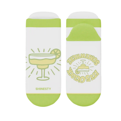 The Frozen Concoction | Shinesty x Margaritaville® Heel Hammock™ Ankle Socks