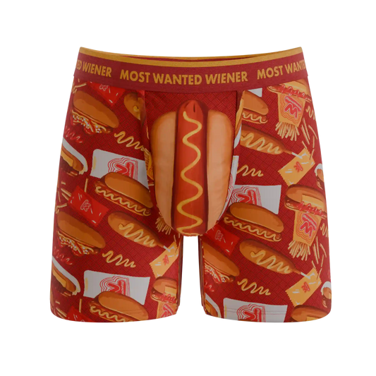 The Big W's | Shinesty x Wienerschnitzel Ball Hammock® Pouch Underwear