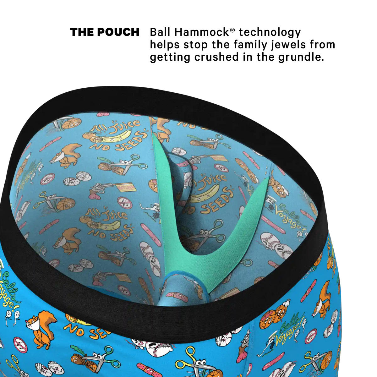 The Balls Voyage | Vasectomy Ball Hammock® Boxer - Long Leg