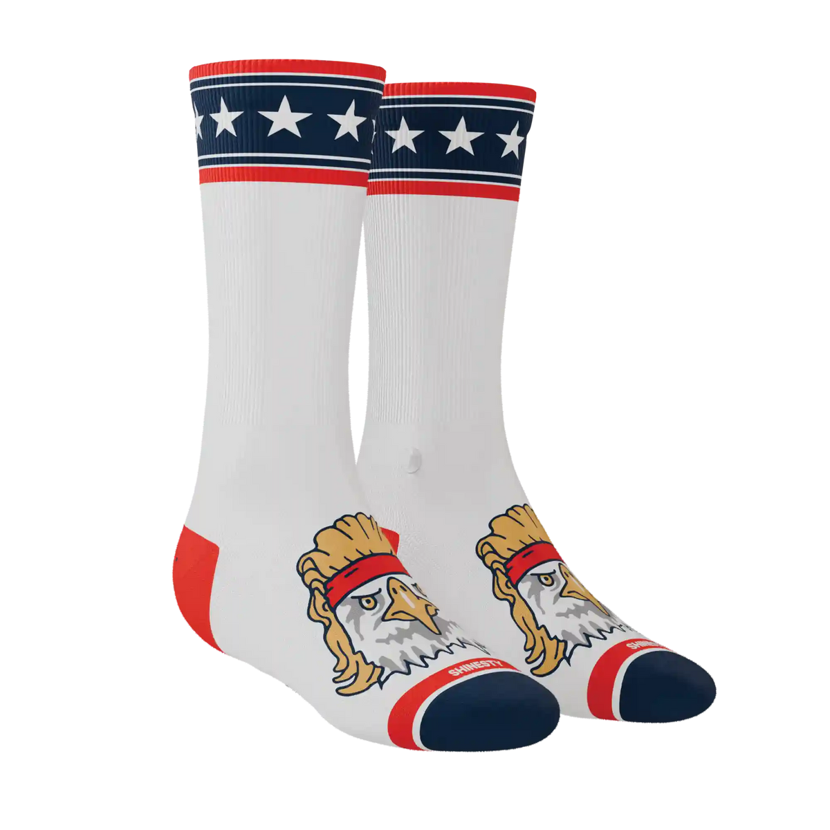 The Free Bird | USA Eagle Heel Hammock™ Crew Socks