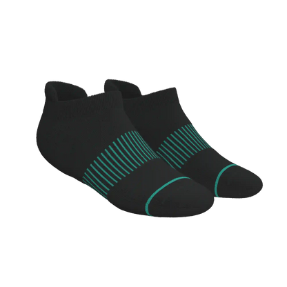 The Mostly Black | Heel Hammock™ Ankle Socks 3 Pack