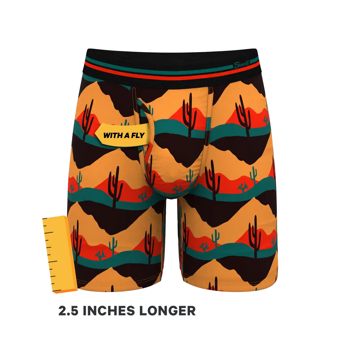 The Arizona Dawn | Desert Scene Ball Hammock® Boxer - Long Leg