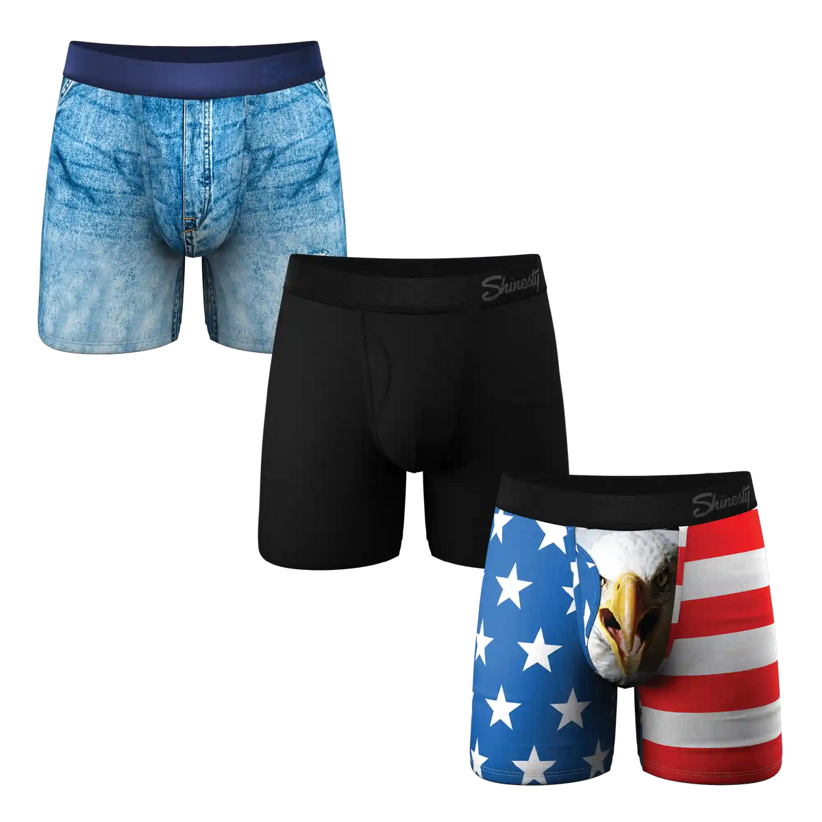 The Ultra USA Mix | paradICE™ Cooling Ball Hammock® Underwear 3 Pack