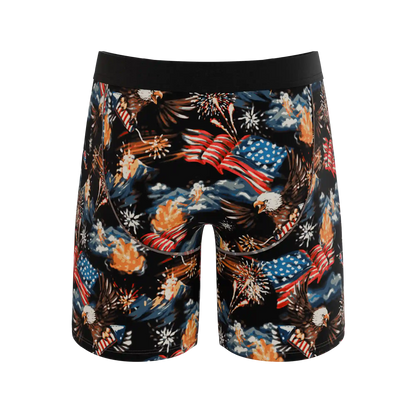 The Declaration | Americana Eagles Ball Hammock® Boxer - Long Leg