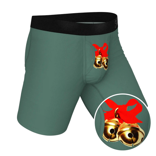 The Jingles | Christmas Bells Ball Hammock® Boxer - Long Leg