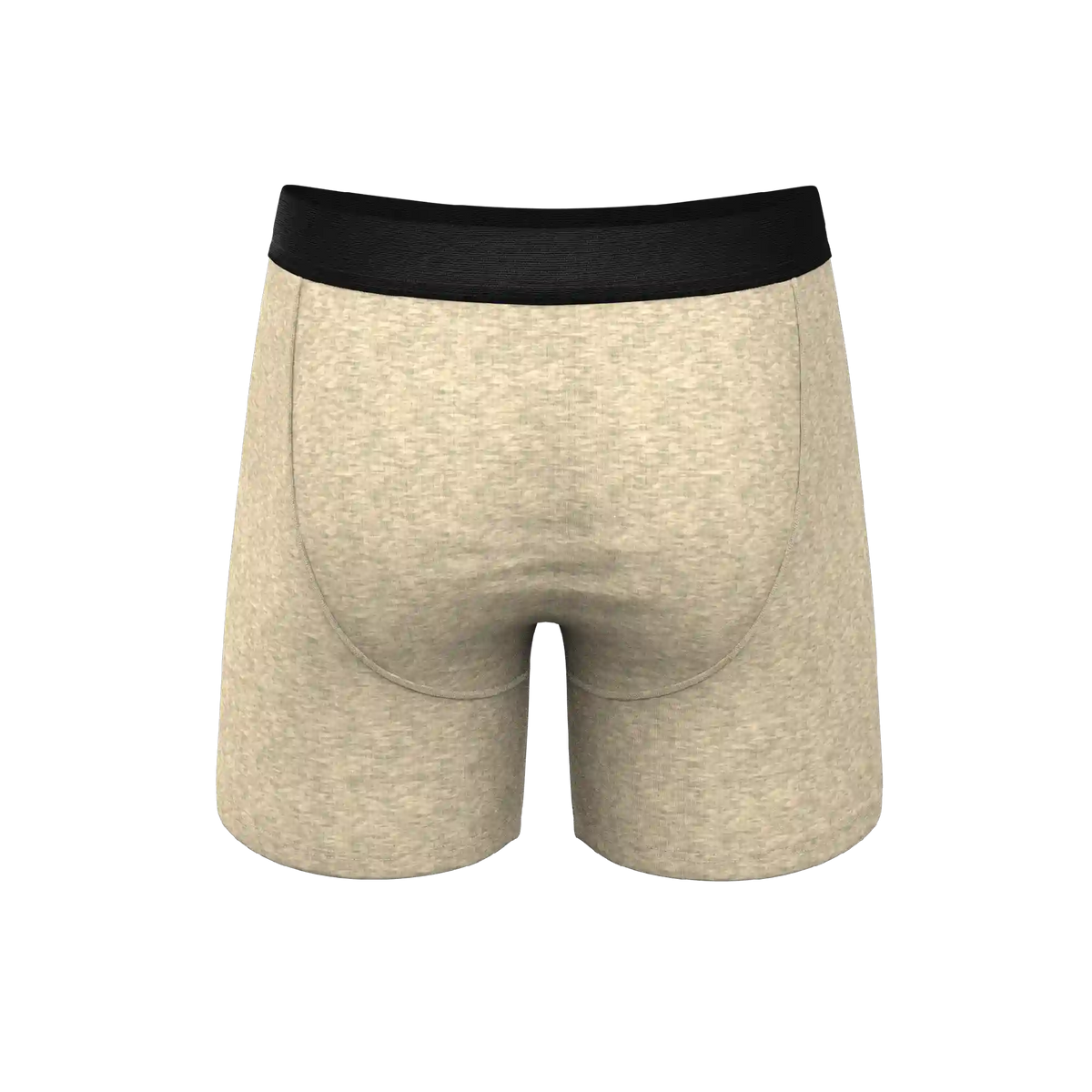 The Silver Fox | Oatmeal Heather Ball Hammock® Pouch Underwear With Fly