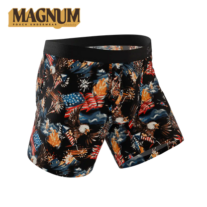 The Declaration | Americana Eagles Ball Hammock® Magnum Big Pouch Underwear