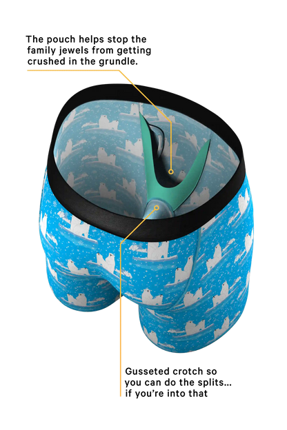 The How Coke Is Made | Polar Bears Ball Hammock® Boxer - Long Leg