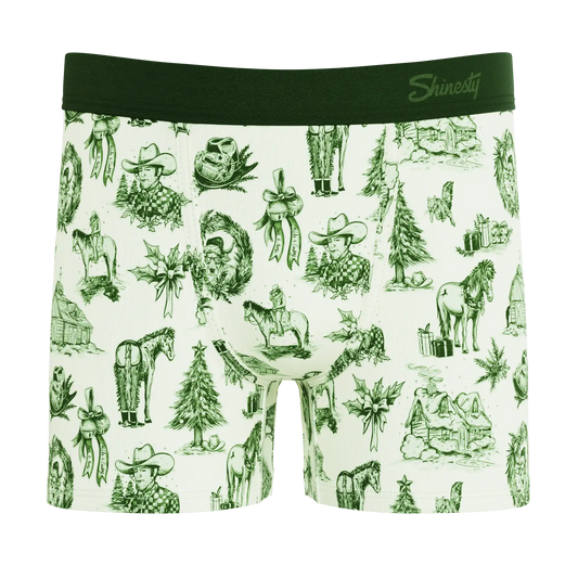 The Western Wonderland | Western Toile Youth Boxer Briefs