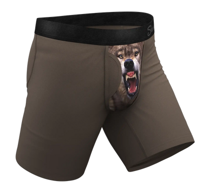 The Grey's Growl | Wolf Ball Hammock® Boxer - Long Leg