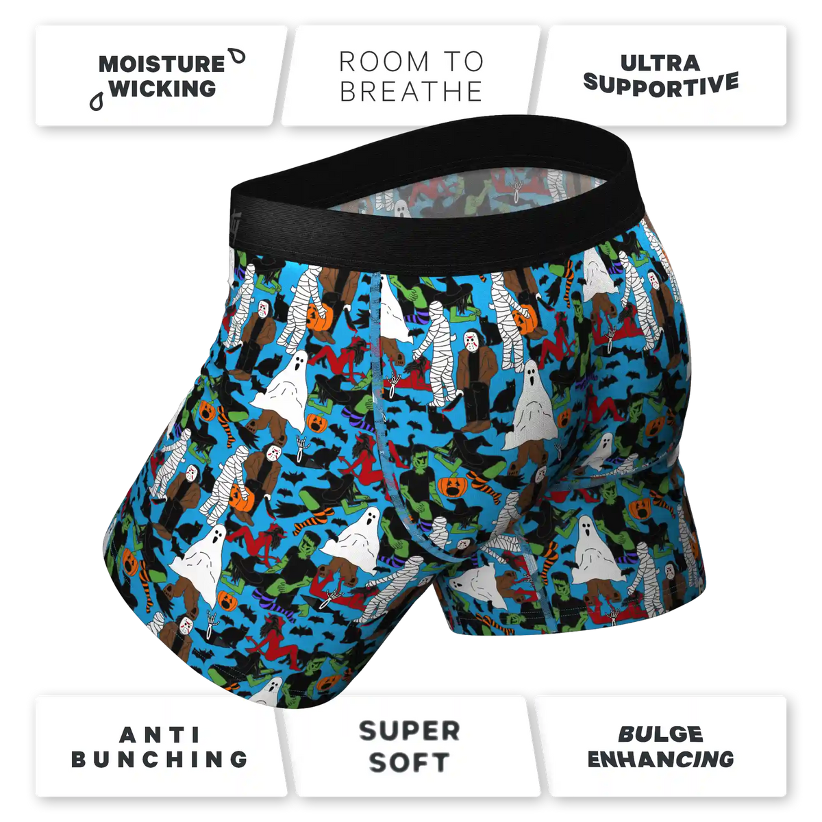 The Monster Smash | Halloween Ball Hammock® Pouch Underwear