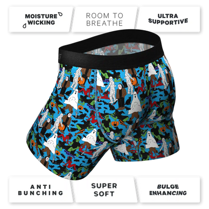 The Monster Smash | Halloween Ball Hammock® Pouch Underwear