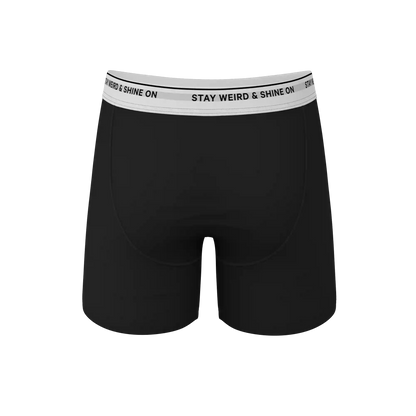 The Anthem | Black Shinesty Ball Hammock® Pouch Underwear