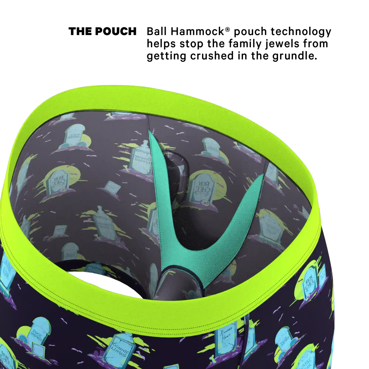 The Headstone | Tombstone Ball Hammock® Pouch Underwear With Fly