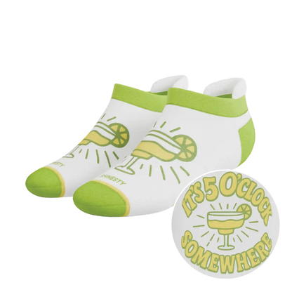The Frozen Concoction | Shinesty x Margaritaville® Heel Hammock™ Ankle Socks