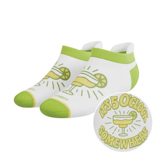 The Frozen Concoction | Shinesty x Margaritaville® Heel Hammock™ Ankle Socks