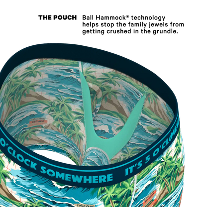 The Changes In Latitudes | Shinesty x Margaritaville® Ball Hammock® Pouch Underwear With Fly