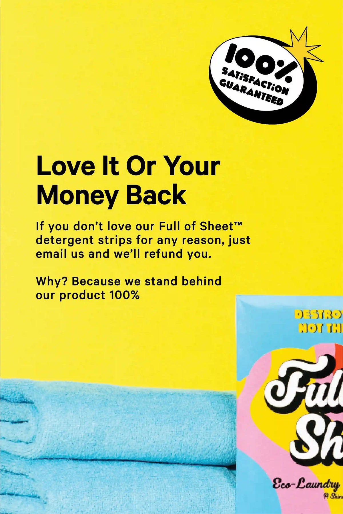 The Full Of Sheet | Boulder Breeze Eco-Laundry Detergent Strips