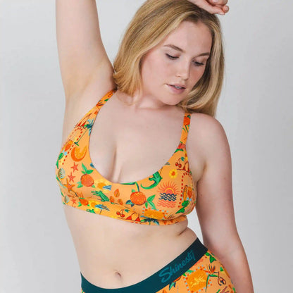 The Sunshine State | Creamsicle Summer Boob Hammock™ Plunge Bralette