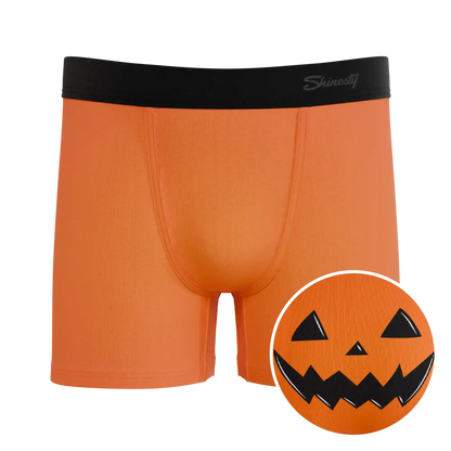 The Good Gourd | Jack O Lantern Youth Boxer Briefs
