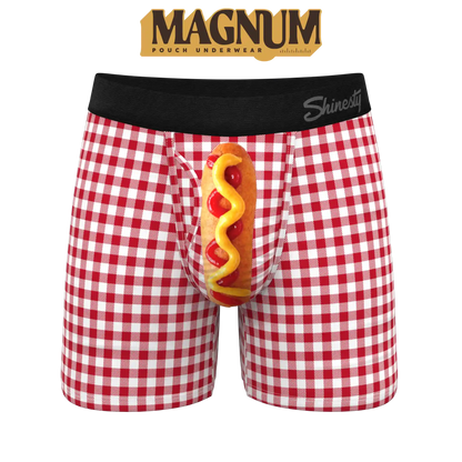 The Hot Diggity | Corn Dog Ball Hammock® Magnum Big Pouch Underwear
