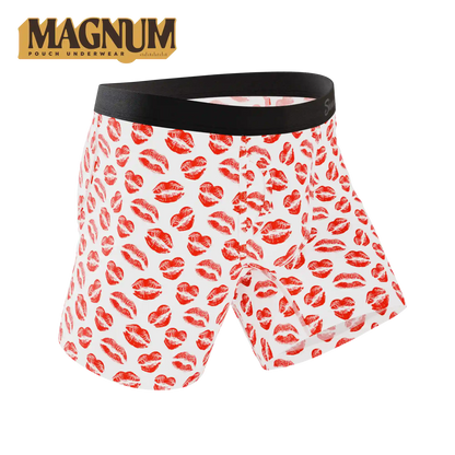 The Pucker Up | Lipstick Kiss Ball Hammock® Magnum Big Pouch Underwear