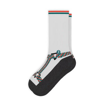 The Faux Pas | Velcro Sandal Heel Hammock™ Crew Socks
