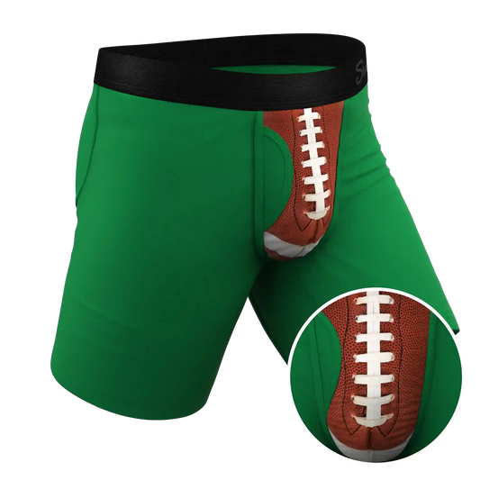 The Quarterback Sack | Football Ball Hammock® Boxer - Long Leg