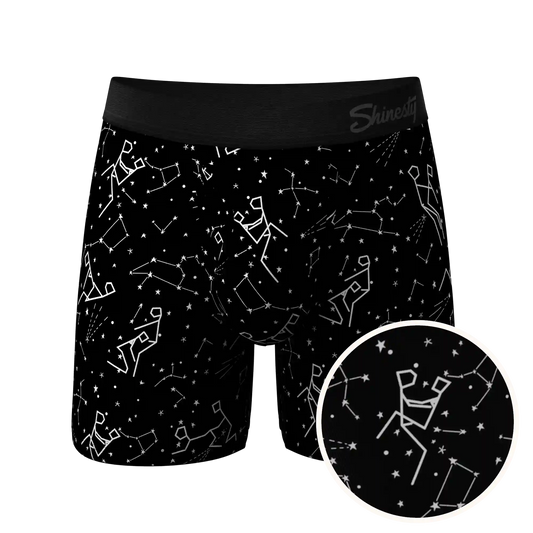 The Big Bang | Glow In The Dark Constellation Ball Hammock® Magnum Big Pouch Underwear