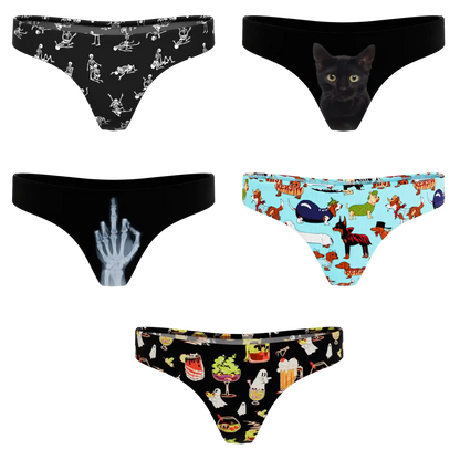 The Halloweird | MicroModal Thong 5 Pack
