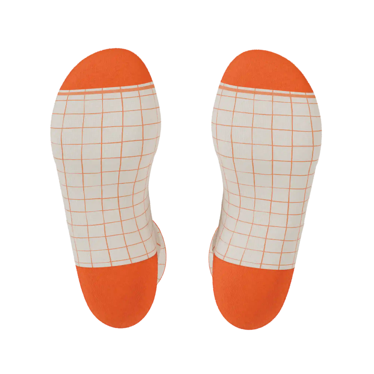 The Aperolaholic | Spritz Heel Hammock™ Quarter Crew Socks