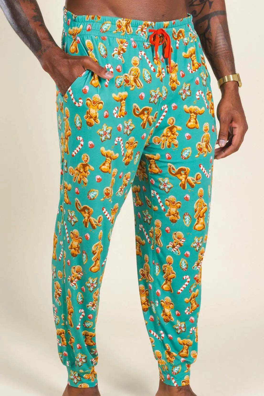 The Ginger Rail | Gingerbread SleepDeep™ Men’s Pajama Joggers