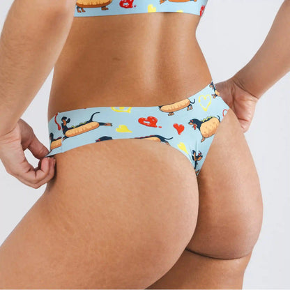 The Lovely Wiener | Wiener Dogs Seamless Thong