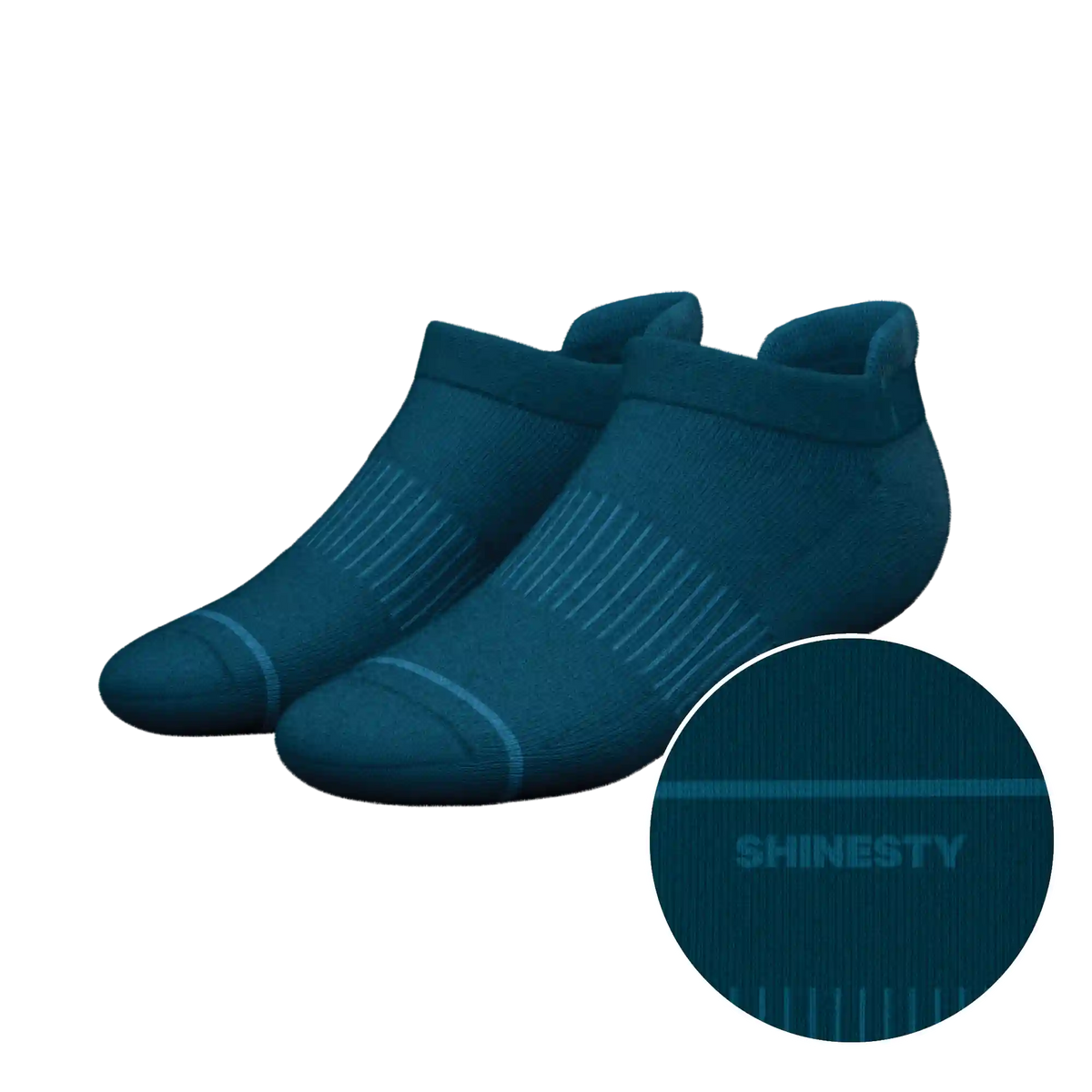 The Big Blue | Navy Heel Hammock™ Ankle Socks