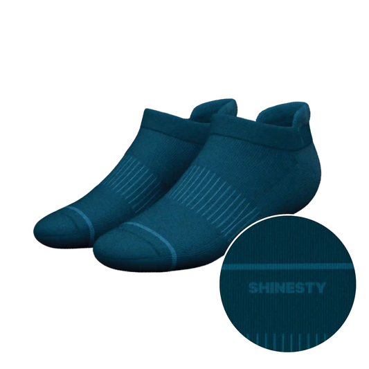 The Big Blue | Navy Heel Hammock™ Ankle Socks