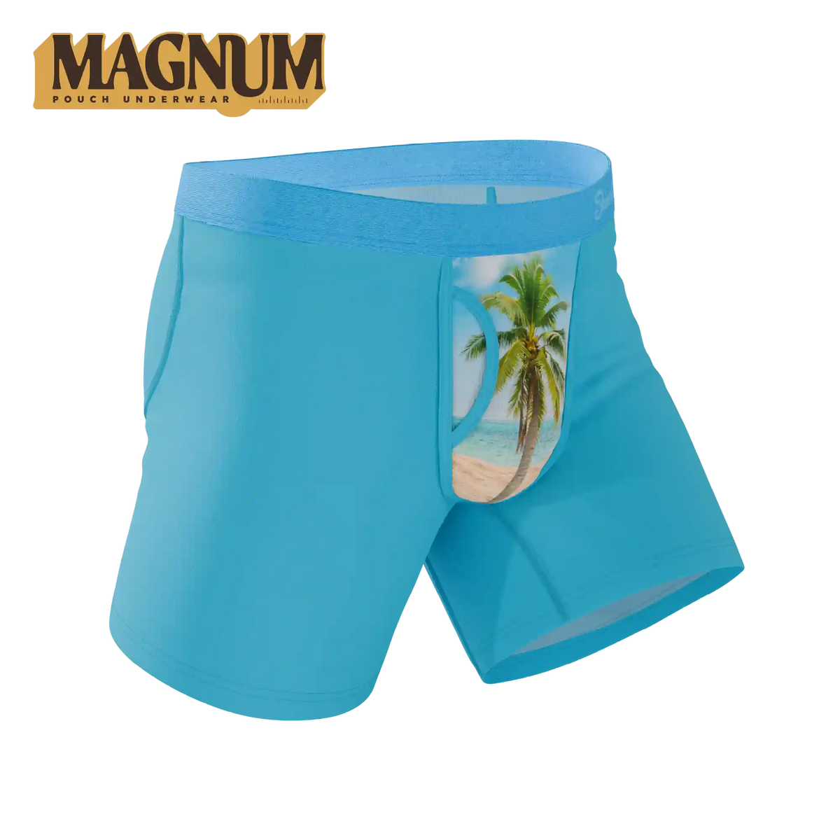 The Beach Please | Palm Tree Ball Hammock® Magnum Big Pouch Underwear