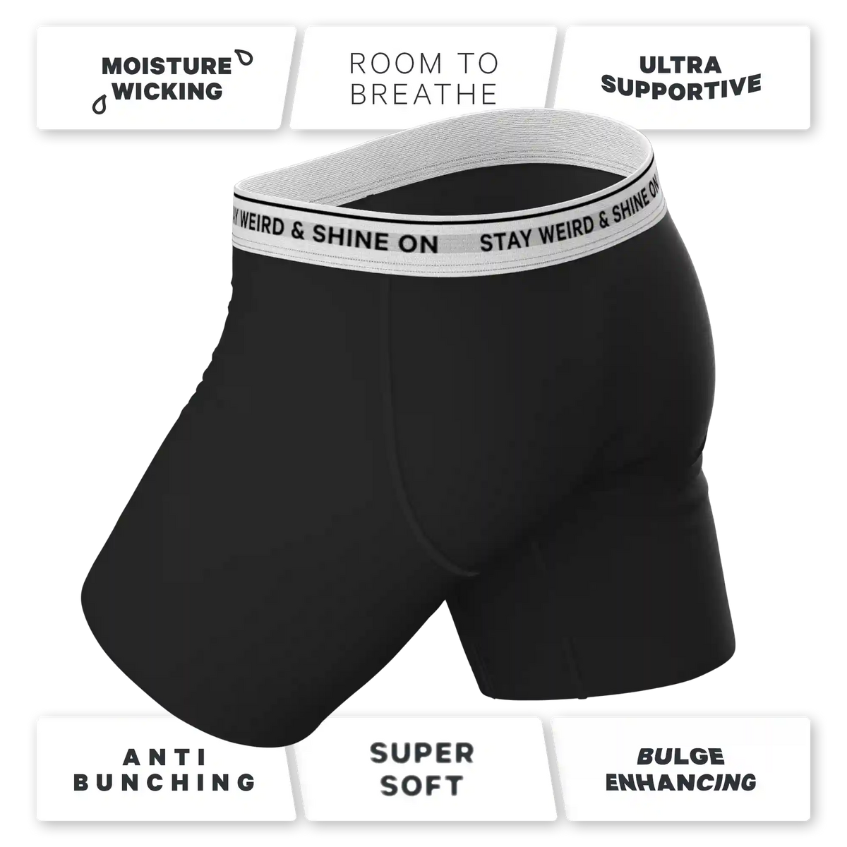 The Anthem | Black Ball Hammock® Boxer - Long Leg