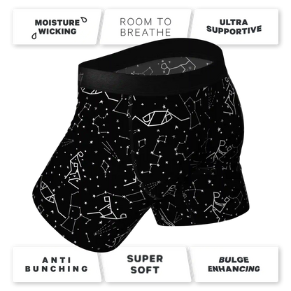 The Big Bang | Glow In The Dark Constellation Ball Hammock® Pouch Underwear