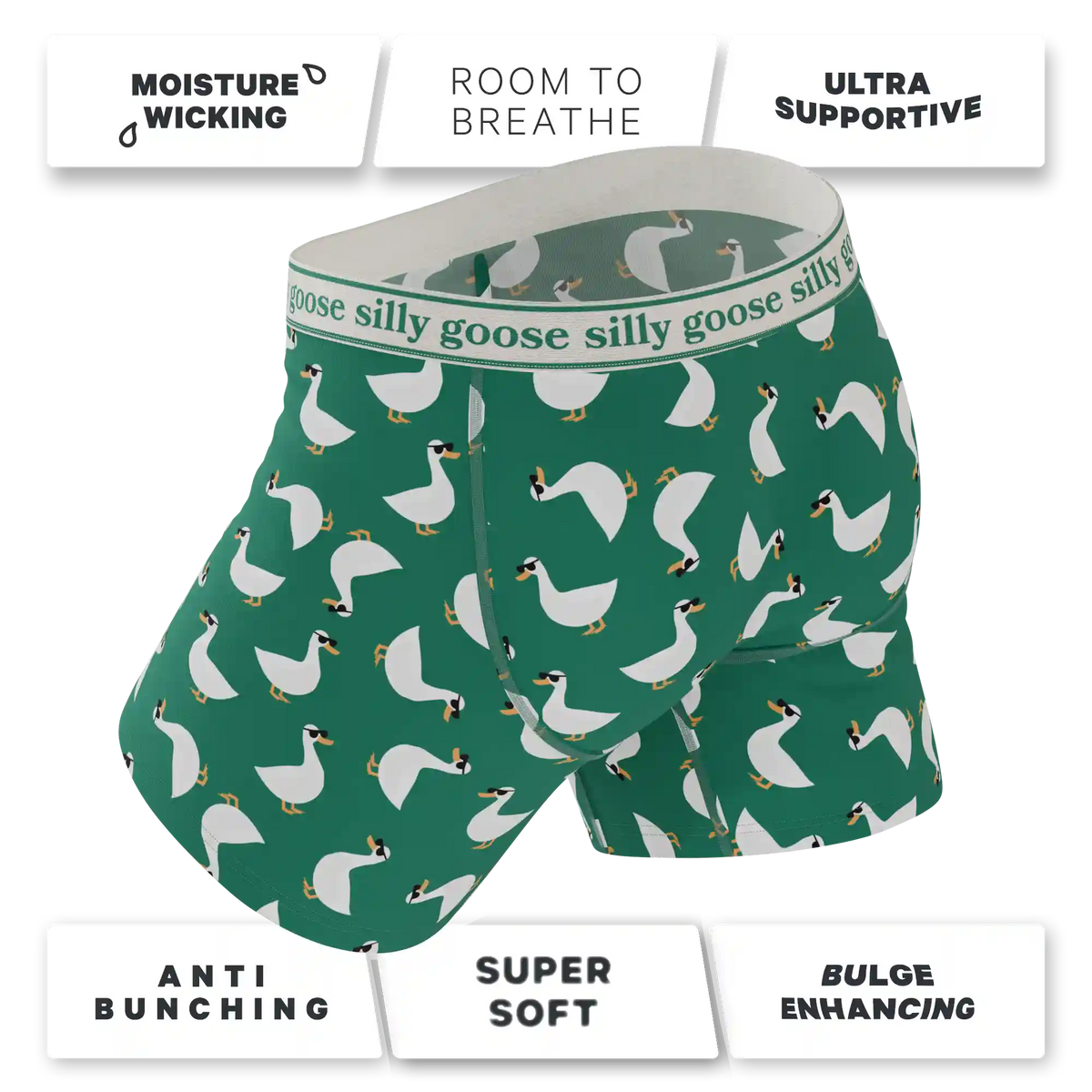 The Duck You | Shinesty X Middle Class Fancy Ball Hammock® Pouch Underwear With Fly