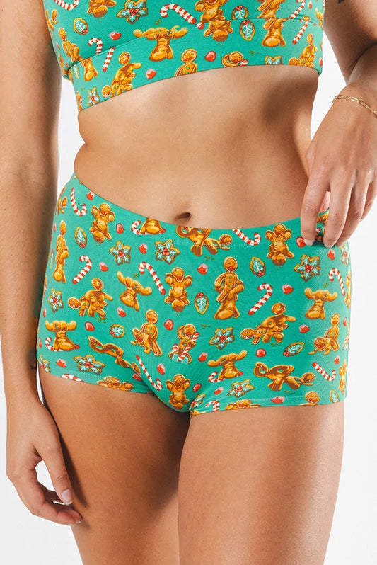 The Ginger Rail | Gingerbread Modal Boyshort Underwear